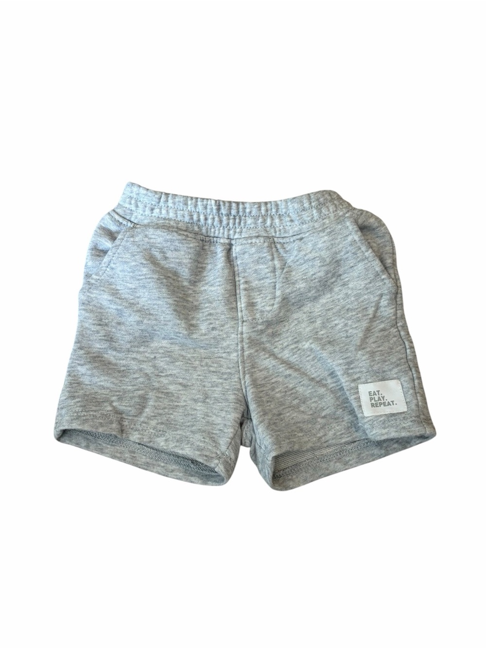 Garanimals Gray Knit Kids Shorts with Patch